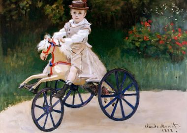 Jean Monet on Hobby Horse