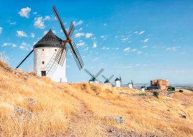 Windmills In Spain