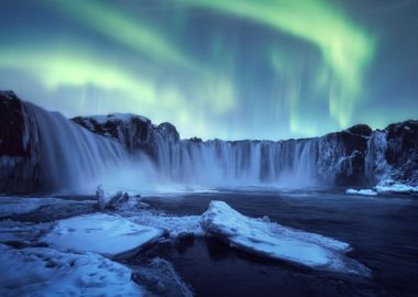 Northern Lights Godafoss