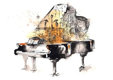 Creative Piano Painting