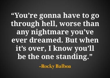 Rocky Balboa Quote 