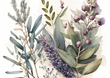 Lavender and Eucalyptus 