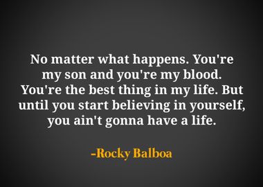 Rocky Balboa Quote 