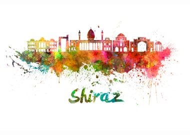 Shiraz skyline