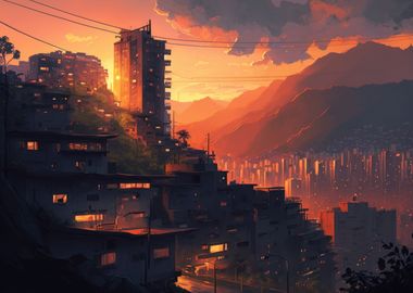 Medellin sunset