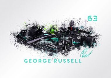 George Russell  Car 2023