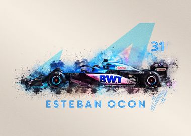 Esteban Ocon Car 2023