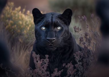 Black Panther Portrait