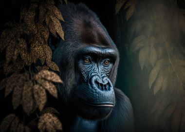 Gorilla Portrait