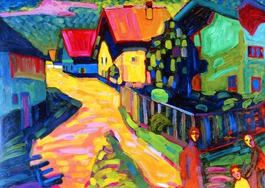 Kandinsky  Murnau Street 