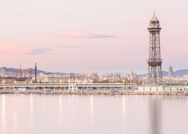 Barcelona Skyline Spain