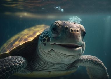 Ocean Sealife Turtle