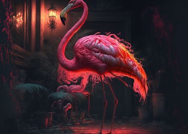 pink flamingo 