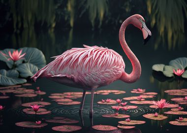 pink flamingo 