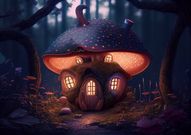 Mushroom cabin