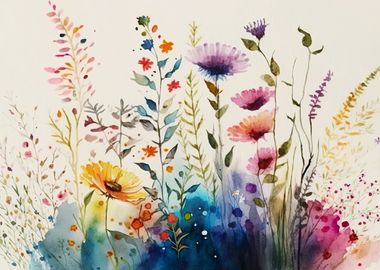 Flowers Watercolor