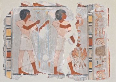 Egyptian Wall Painting