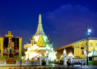 Bangkok city pillar shrine