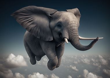 Elephant Flying Animal