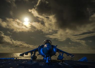 AV8B Harrier II aircraft 