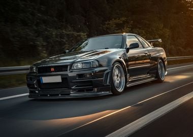 Nissan Skyline GTR R34 V1