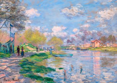 Spring by the Seine 1875