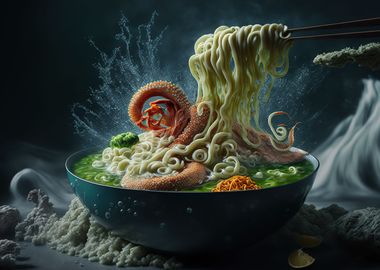 Octopus Ramen