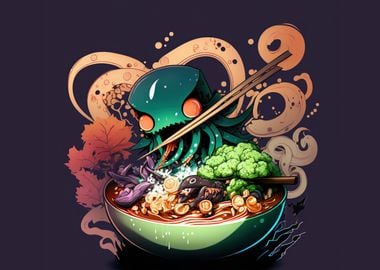 Octopus Ramen