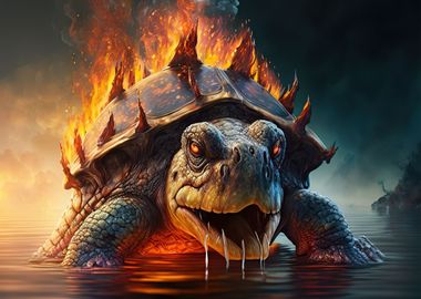 Turtle fire