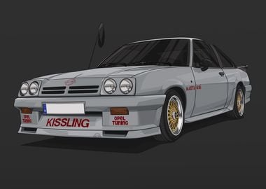 Opel Manta GSi Fuchs Grey