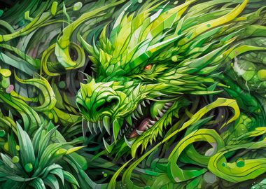 Green Grass Dragon 