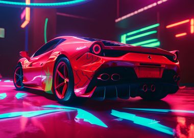 Ferrari 458 Neon