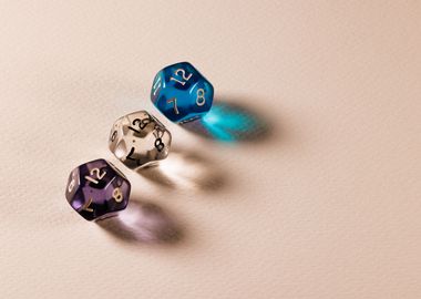 Dice for board game