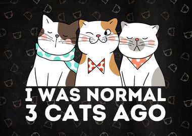 I Was Normal 3 Cats Ago