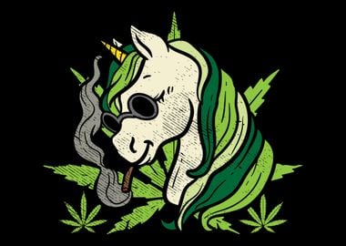 Smoking Unicorn 420 Cann