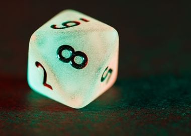 Dice for board game