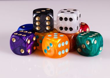 Dice for board game