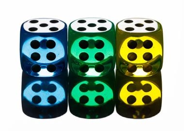 Dice for board game