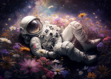 Astronaut Flowers