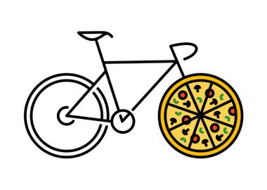 Bicycle Pizza