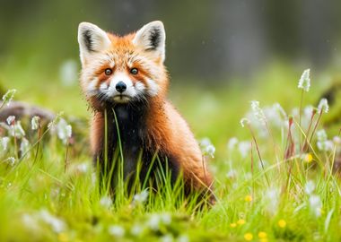 Adorable red panda