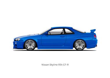 Nissan Skyline GTR R34