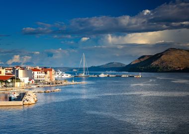 Greek island of Kefalonia