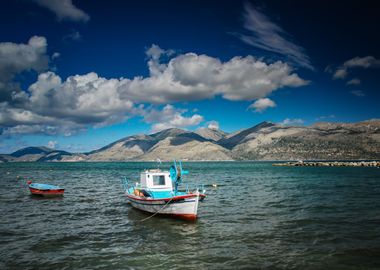 Greek island of Kefalonia