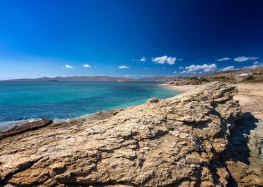 Rocky coast, Greek Island