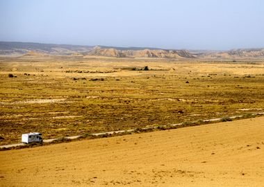 Campin car Desert Bardenas