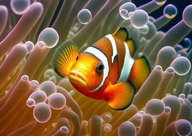 Clownfish in Sea Anemone