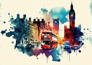 Watercolor London