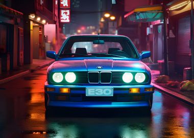 BMW E30 In Tokyo