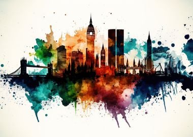 Watercolor London